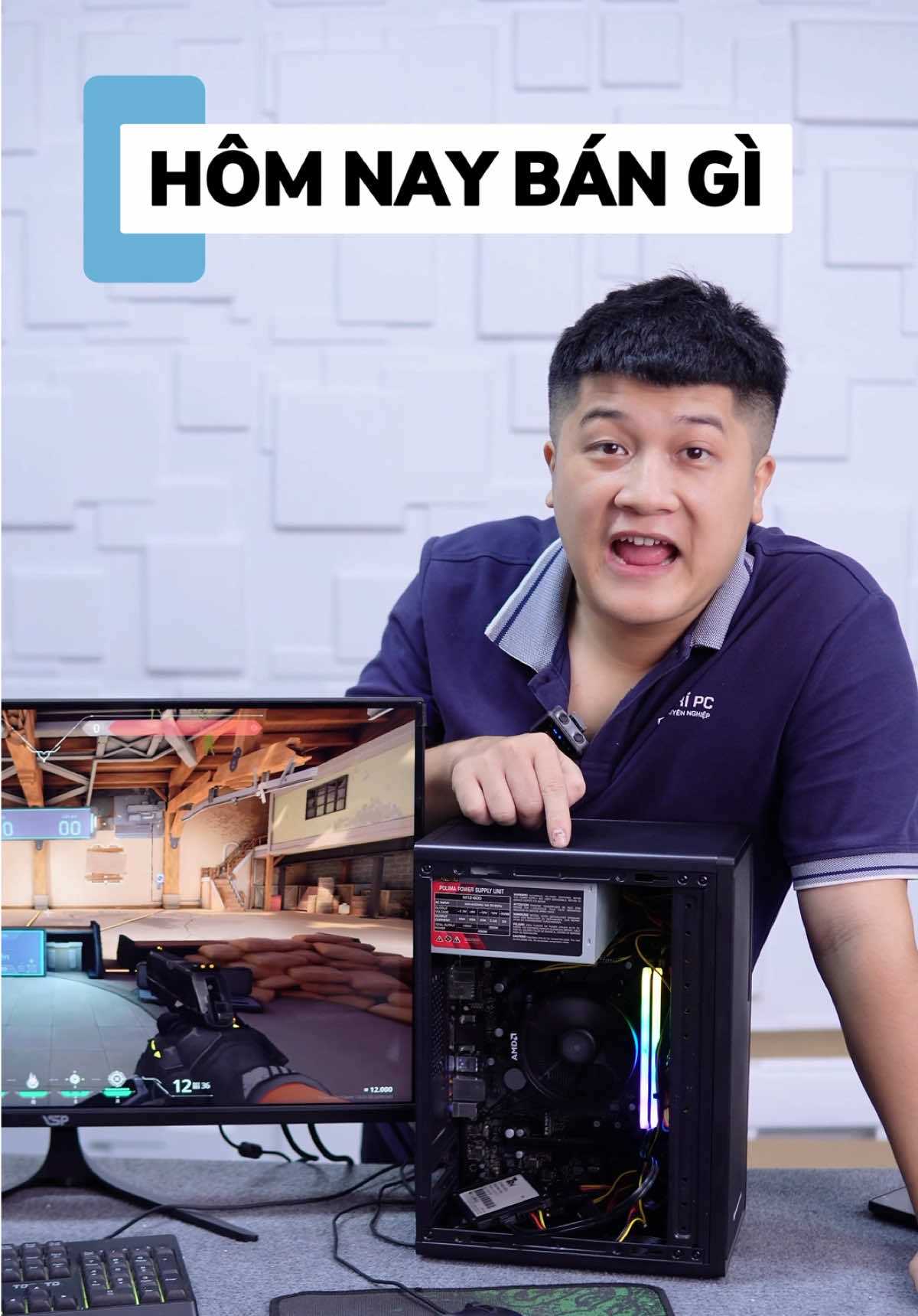 PC Giá Rẻ Vài Triệu Đồng Chiến Valorant 200 FPS – Ryzen 3 3200G | Duy Trí PC